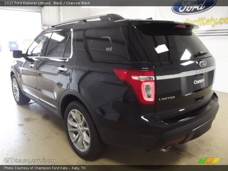 Black / Charcoal Black 2012 Ford Explorer Limited
