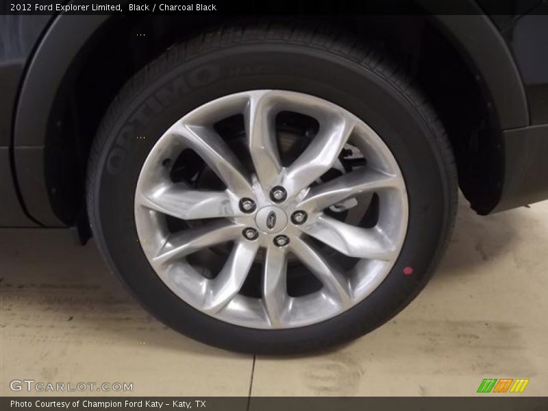 Black / Charcoal Black 2012 Ford Explorer Limited