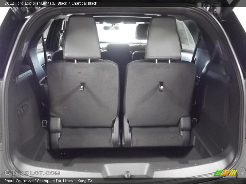 Black / Charcoal Black 2012 Ford Explorer Limited
