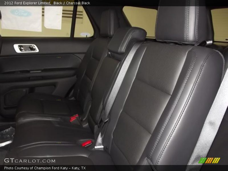Black / Charcoal Black 2012 Ford Explorer Limited