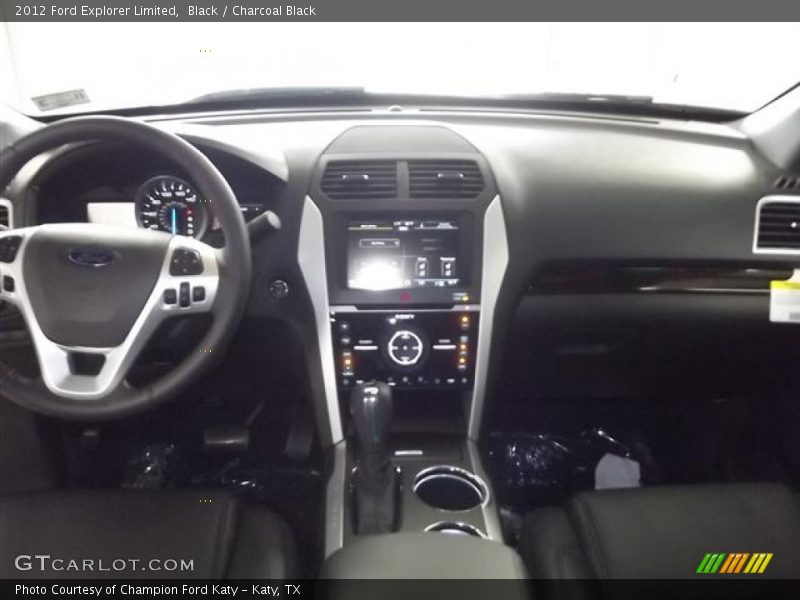 Black / Charcoal Black 2012 Ford Explorer Limited