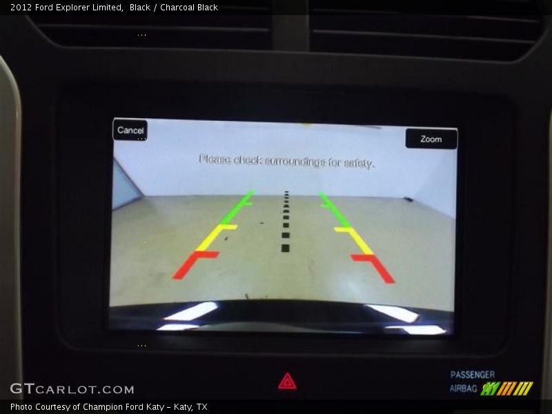 Black / Charcoal Black 2012 Ford Explorer Limited