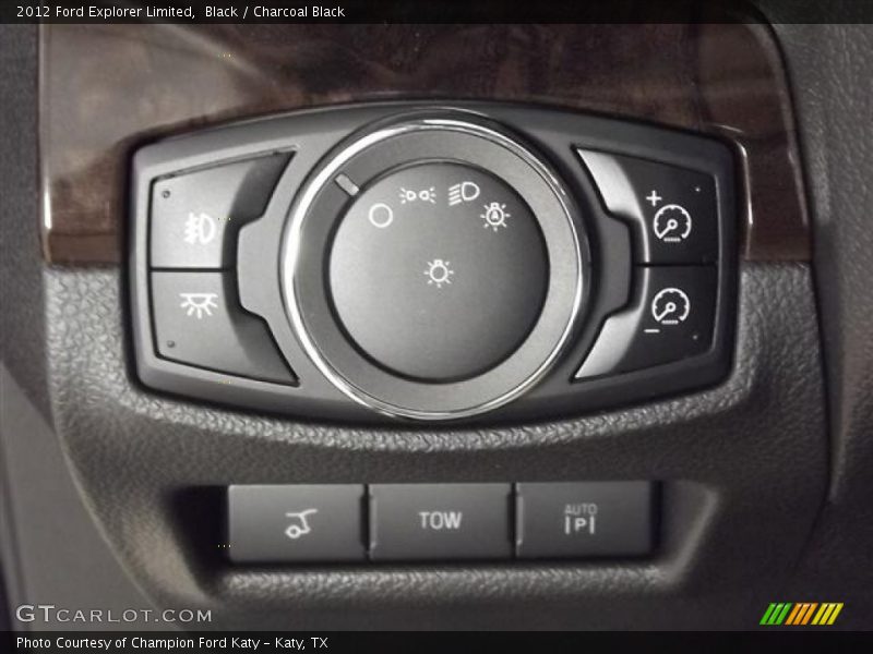 Controls of 2012 Explorer Limited