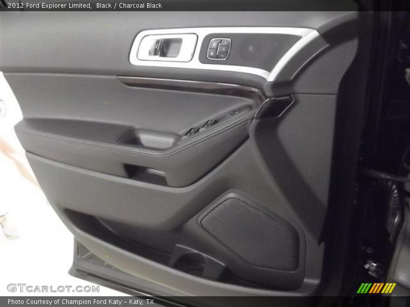 Black / Charcoal Black 2012 Ford Explorer Limited