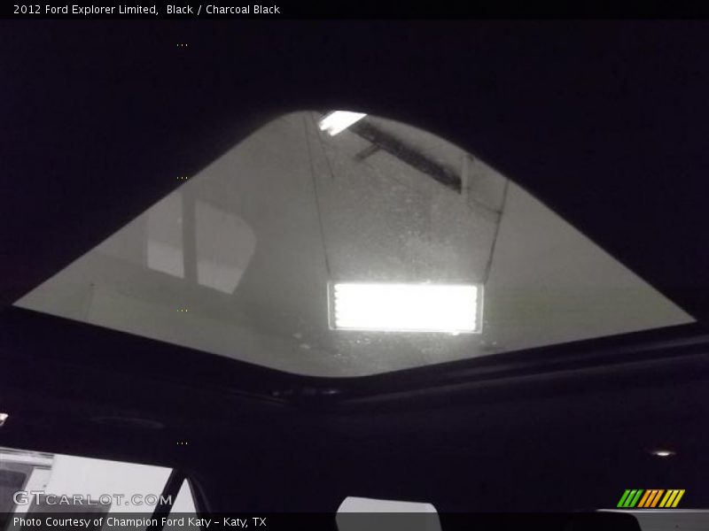 Black / Charcoal Black 2012 Ford Explorer Limited