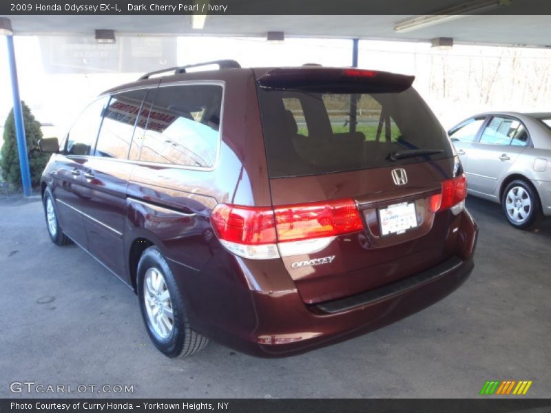 Dark Cherry Pearl / Ivory 2009 Honda Odyssey EX-L