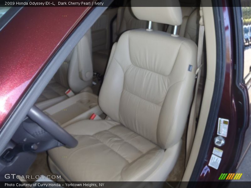 Dark Cherry Pearl / Ivory 2009 Honda Odyssey EX-L