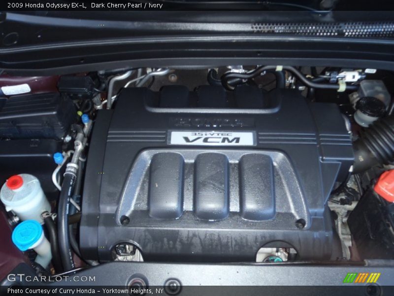 Dark Cherry Pearl / Ivory 2009 Honda Odyssey EX-L