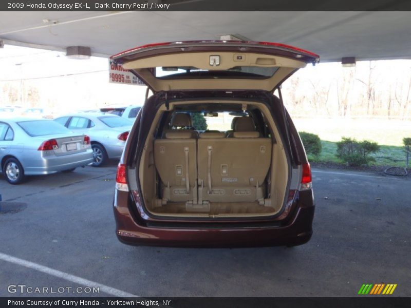 Dark Cherry Pearl / Ivory 2009 Honda Odyssey EX-L