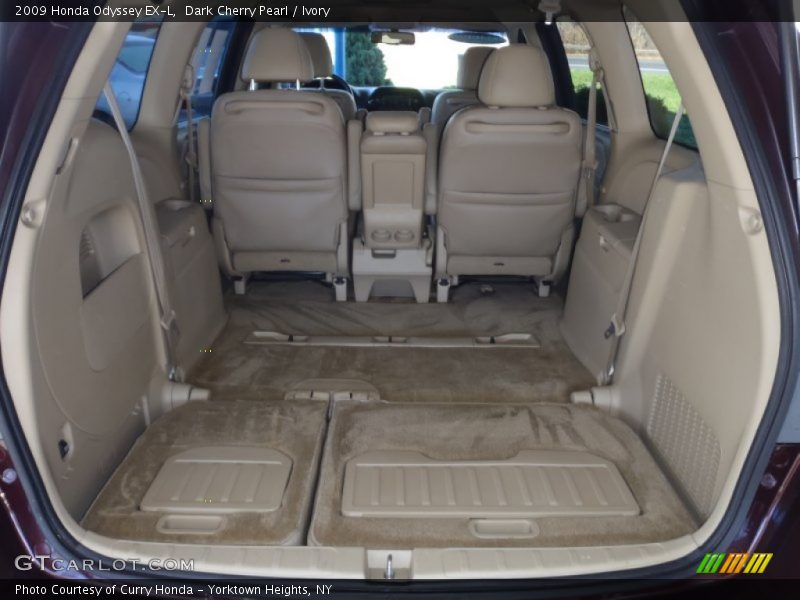 Dark Cherry Pearl / Ivory 2009 Honda Odyssey EX-L