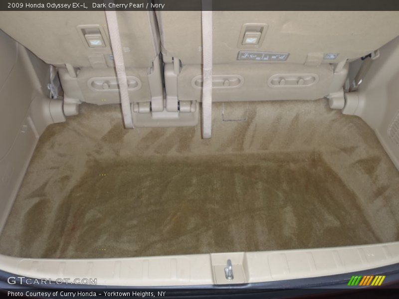 Dark Cherry Pearl / Ivory 2009 Honda Odyssey EX-L