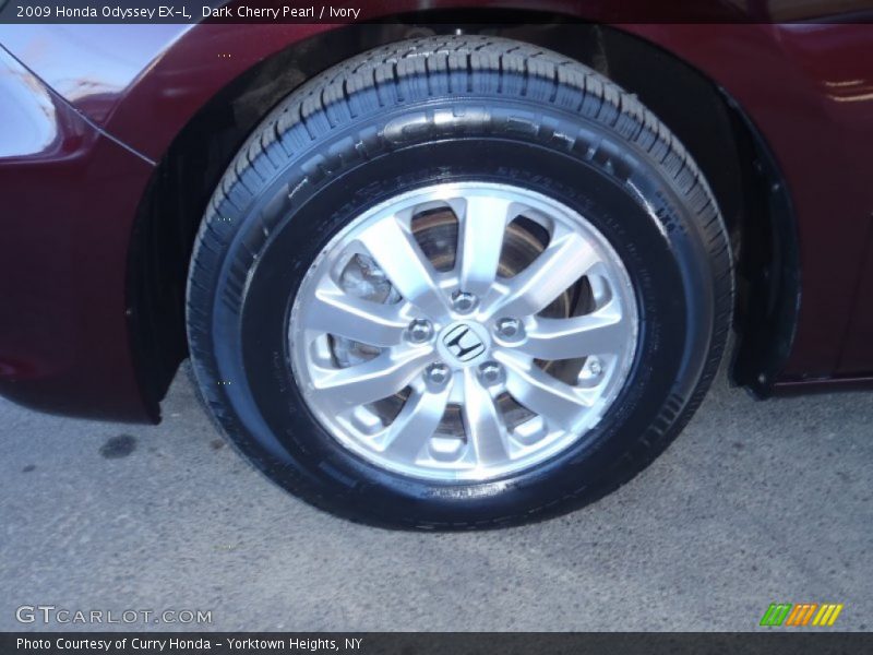 Dark Cherry Pearl / Ivory 2009 Honda Odyssey EX-L
