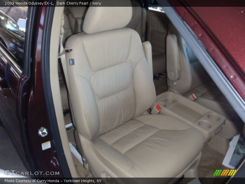 Dark Cherry Pearl / Ivory 2009 Honda Odyssey EX-L