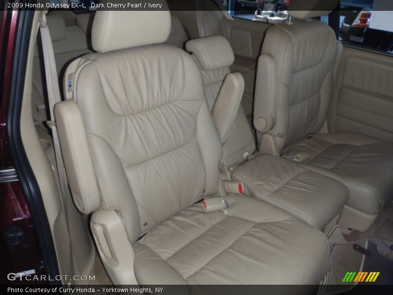 Dark Cherry Pearl / Ivory 2009 Honda Odyssey EX-L