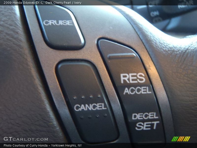 Dark Cherry Pearl / Ivory 2009 Honda Odyssey EX-L