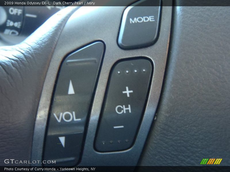 Dark Cherry Pearl / Ivory 2009 Honda Odyssey EX-L
