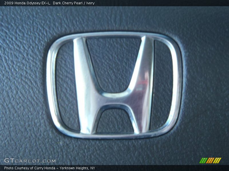 Dark Cherry Pearl / Ivory 2009 Honda Odyssey EX-L