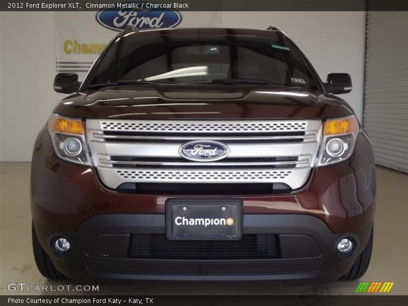 Cinnamon Metallic / Charcoal Black 2012 Ford Explorer XLT