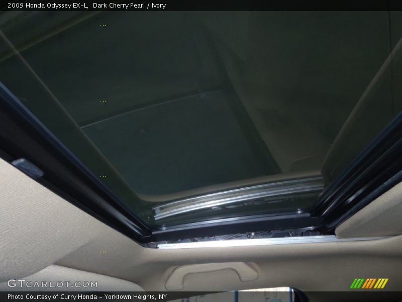 Dark Cherry Pearl / Ivory 2009 Honda Odyssey EX-L