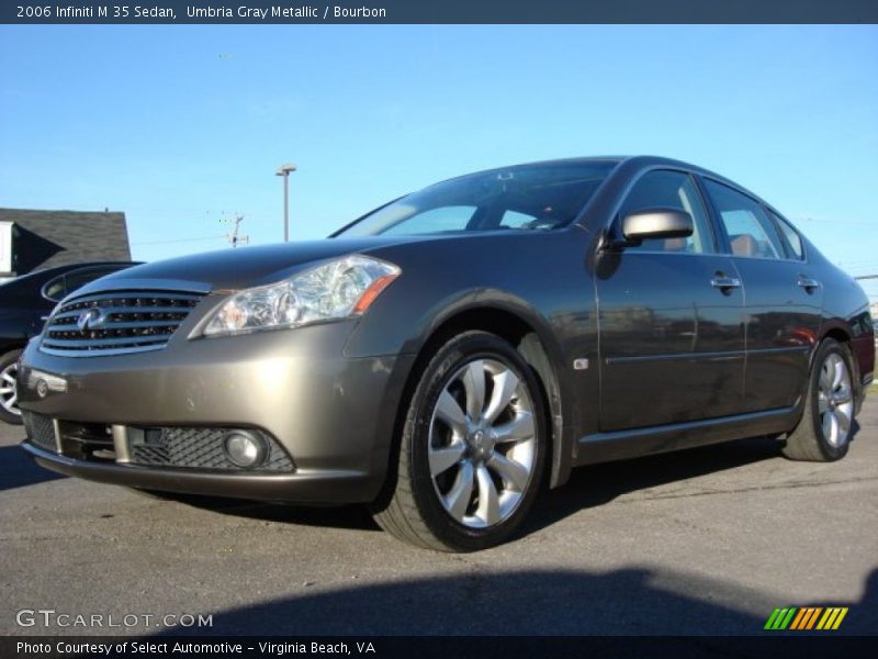 Umbria Gray Metallic / Bourbon 2006 Infiniti M 35 Sedan