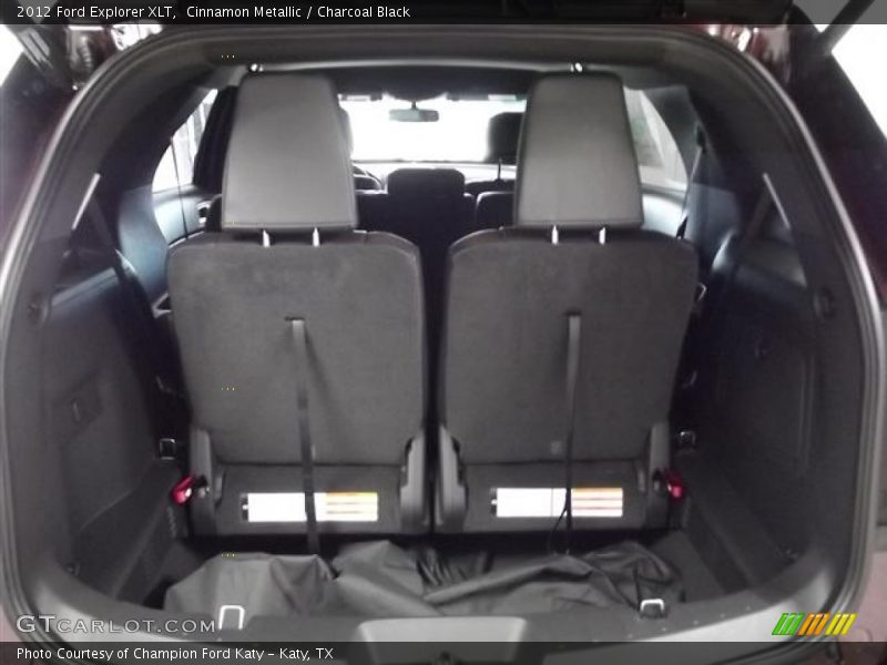Cinnamon Metallic / Charcoal Black 2012 Ford Explorer XLT