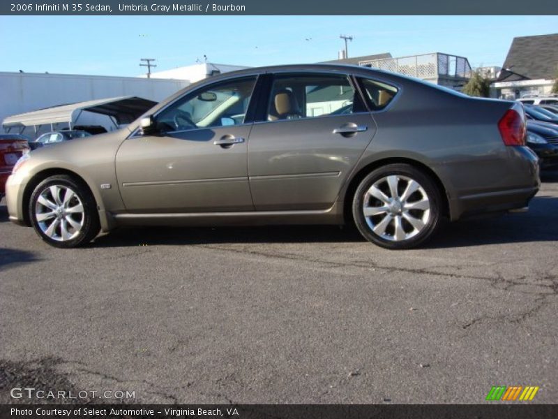 Umbria Gray Metallic / Bourbon 2006 Infiniti M 35 Sedan