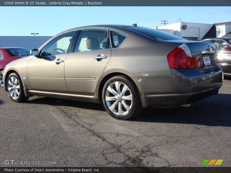 Umbria Gray Metallic / Bourbon 2006 Infiniti M 35 Sedan