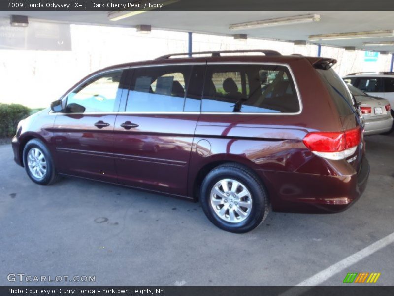 Dark Cherry Pearl / Ivory 2009 Honda Odyssey EX-L
