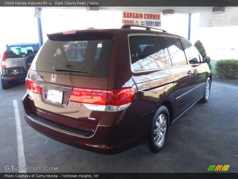 Dark Cherry Pearl / Ivory 2009 Honda Odyssey EX-L