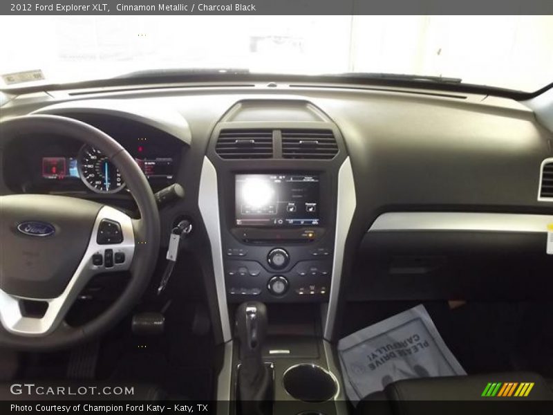 Cinnamon Metallic / Charcoal Black 2012 Ford Explorer XLT