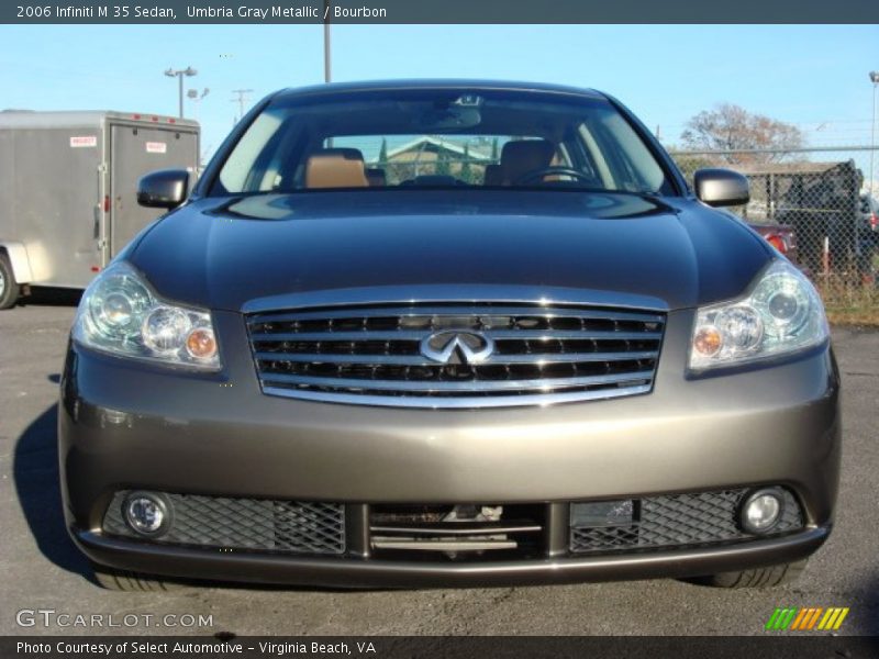 Umbria Gray Metallic / Bourbon 2006 Infiniti M 35 Sedan