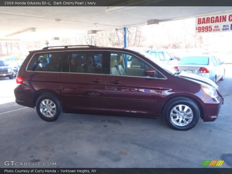 Dark Cherry Pearl / Ivory 2009 Honda Odyssey EX-L