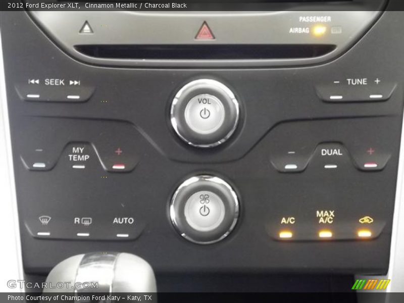 Cinnamon Metallic / Charcoal Black 2012 Ford Explorer XLT