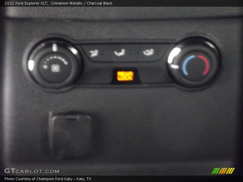 Cinnamon Metallic / Charcoal Black 2012 Ford Explorer XLT