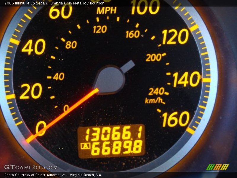 Umbria Gray Metallic / Bourbon 2006 Infiniti M 35 Sedan