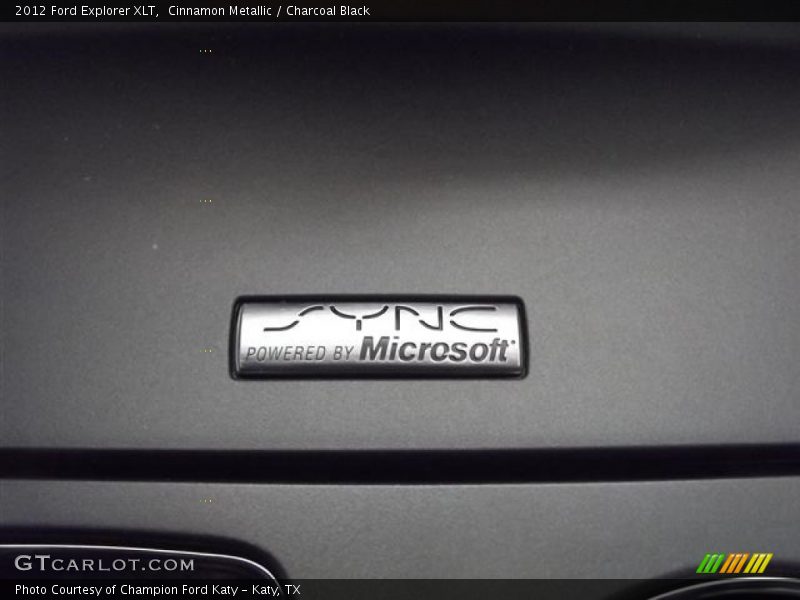 Cinnamon Metallic / Charcoal Black 2012 Ford Explorer XLT
