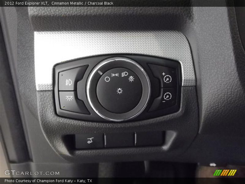 Cinnamon Metallic / Charcoal Black 2012 Ford Explorer XLT