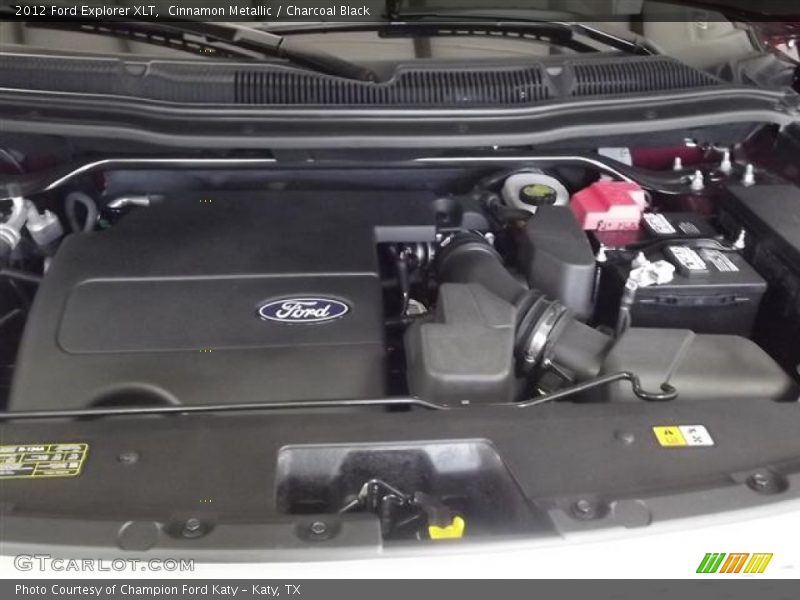 Cinnamon Metallic / Charcoal Black 2012 Ford Explorer XLT