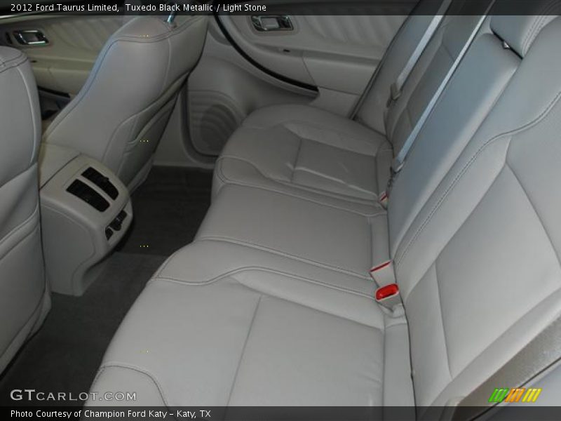 Tuxedo Black Metallic / Light Stone 2012 Ford Taurus Limited