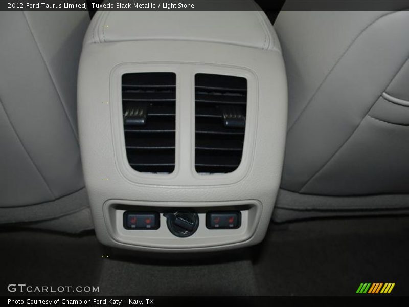 Tuxedo Black Metallic / Light Stone 2012 Ford Taurus Limited
