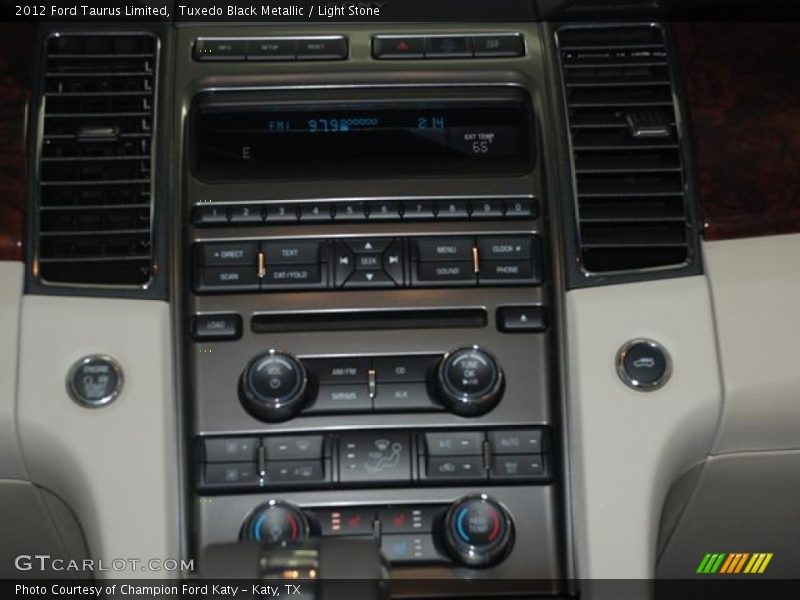 Tuxedo Black Metallic / Light Stone 2012 Ford Taurus Limited