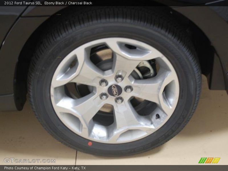 Ebony Black / Charcoal Black 2012 Ford Taurus SEL