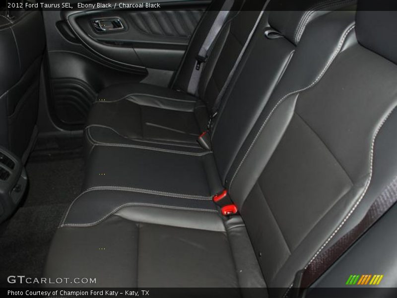 Ebony Black / Charcoal Black 2012 Ford Taurus SEL