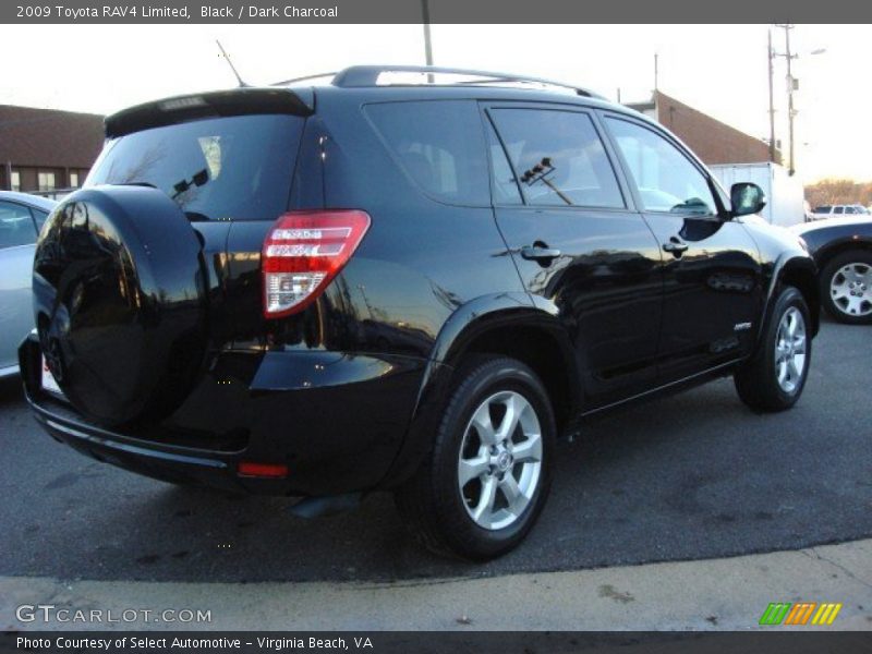 Black / Dark Charcoal 2009 Toyota RAV4 Limited