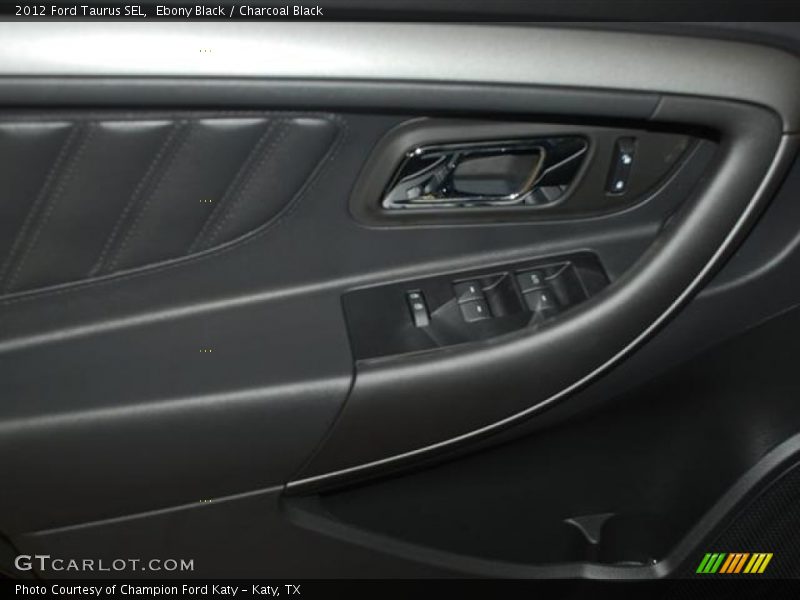 Ebony Black / Charcoal Black 2012 Ford Taurus SEL