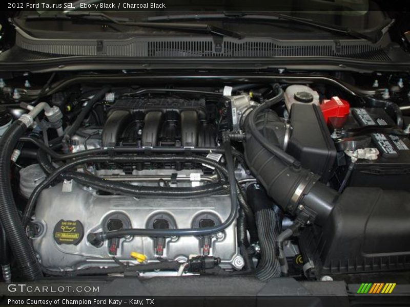 Ebony Black / Charcoal Black 2012 Ford Taurus SEL