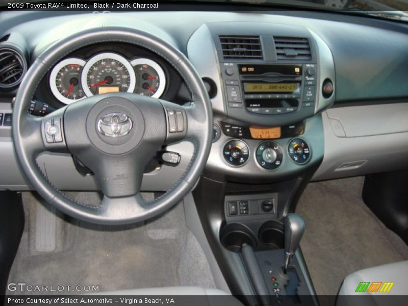 Black / Dark Charcoal 2009 Toyota RAV4 Limited