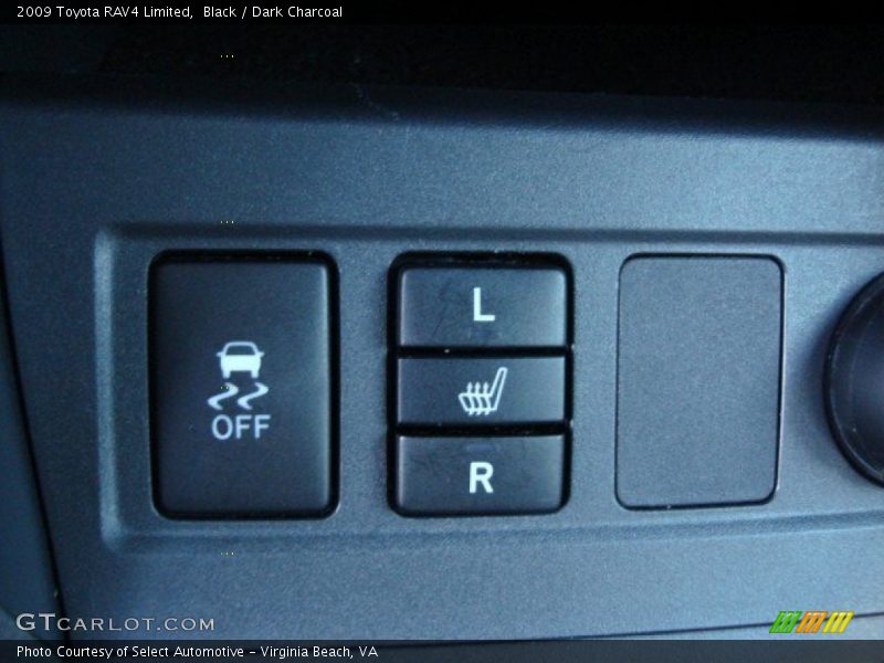 Black / Dark Charcoal 2009 Toyota RAV4 Limited