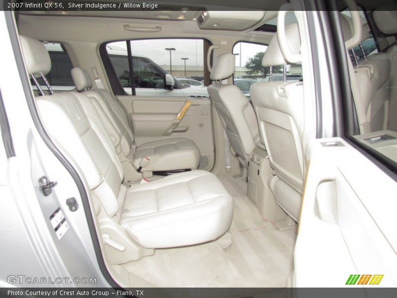 Silver Indulgence / Willow Beige 2007 Infiniti QX 56