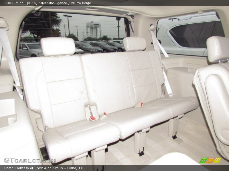 Silver Indulgence / Willow Beige 2007 Infiniti QX 56